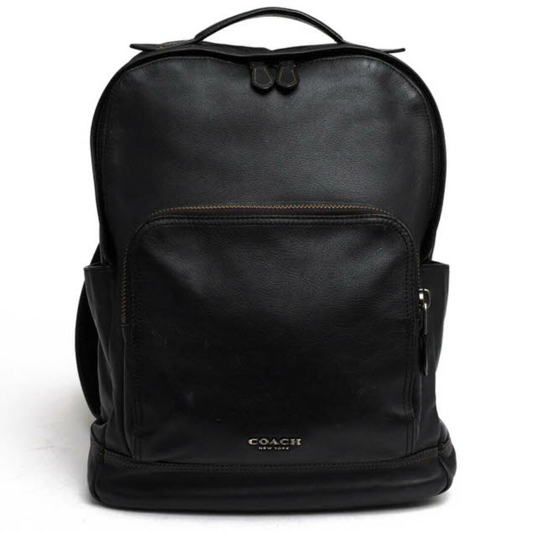 コーチ／COACH リュック バッグ バックパック メンズ 男性 男性用レザー 革 本革 ブラック 黒  F37599 Graham Backpack グラハム バックパック A4サイズ収納可 デイパック