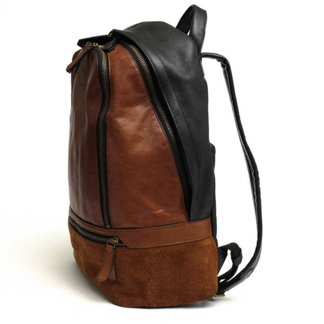 コーチ／COACH リュック バッグ バックパック メンズ 男性 男性用レザー 革 本革 ブラウン 茶 F71425 Bleecker  Traveler Backpack In Mixed Leather ブリーカー トラベラー デイパック ノートPC収納可