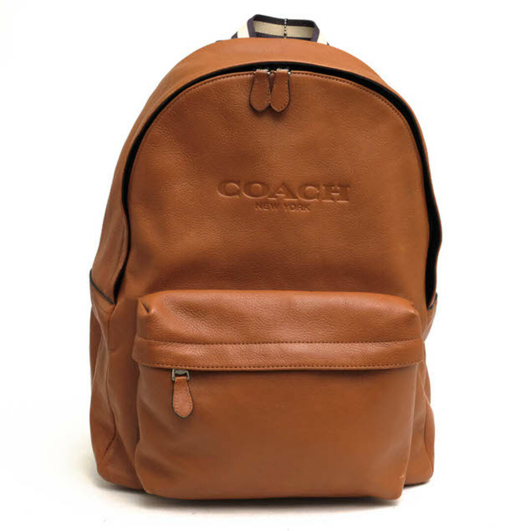 コーチ／COACH リュック バッグ バックパック メンズ 男性 男性用レザー 革 本革 ブラウン 茶  F71873 Campus Backpack In Leather キャンパス バックパック デイパック ノートPC収納可