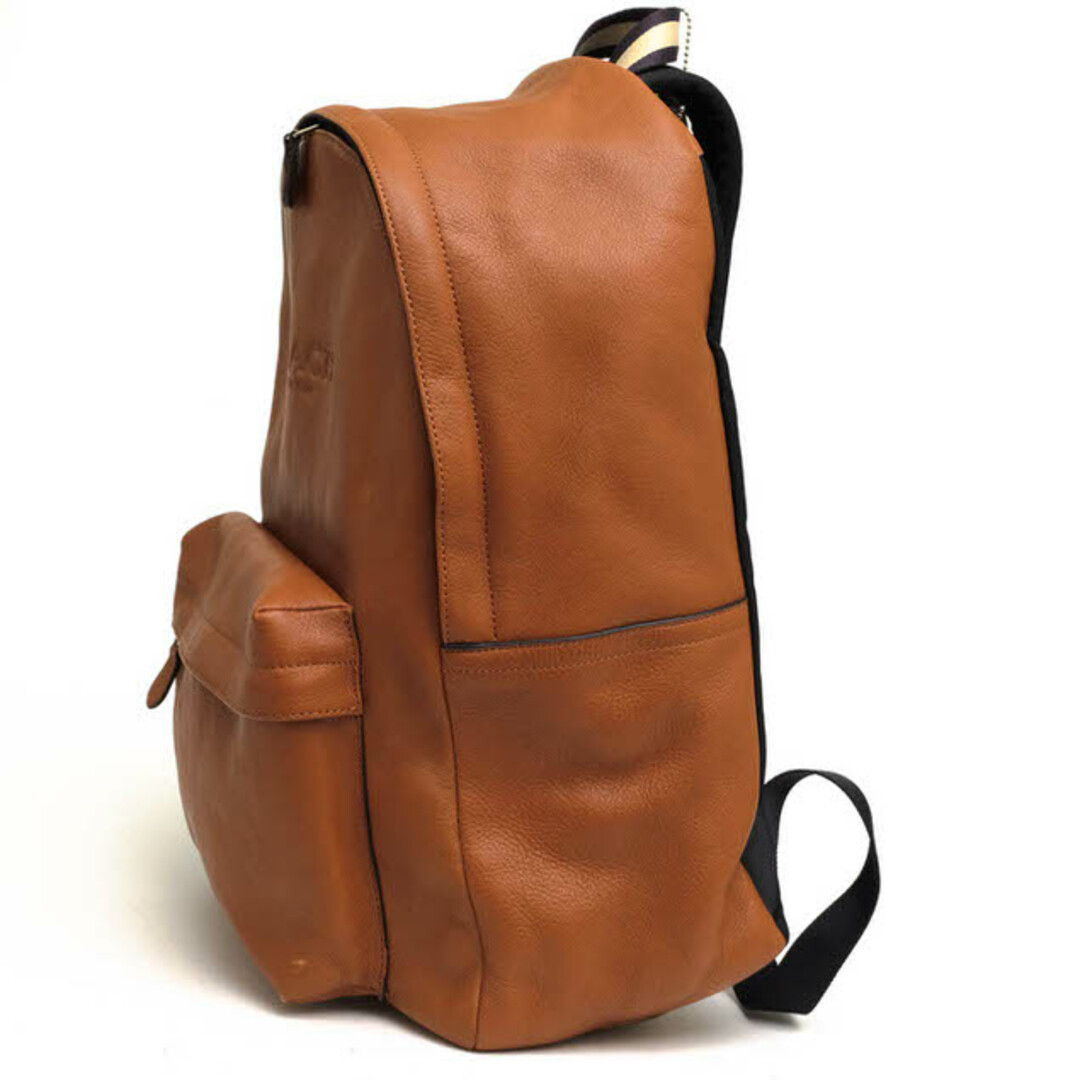 コーチ／COACH リュック バッグ バックパック メンズ 男性 男性用レザー 革 本革 ブラウン 茶 F71873 Campus Backpack  In Leather キャンパス バックパック デイパック ノートPC収納可