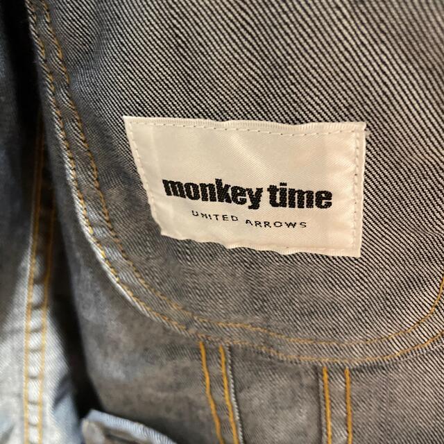 UNITED ARROWS(ユナイテッドアローズ)の【中古品】monkey time United arrows gジャン sサイズ メンズのジャケット/アウター(Gジャン/デニムジャケット)の商品写真