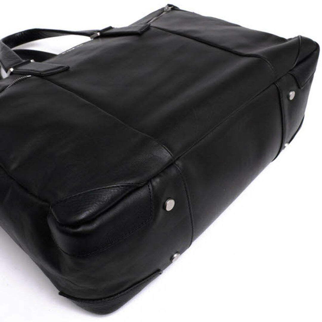 ディーゼル／DIESEL バッグ ブリーフケース ビジネスバッグ 鞄 ビジネス メンズ 男性 男性用レザー 革 本革 ブラック 黒  X05293PR013 L-NIGATA TOTE ノートPC収納可