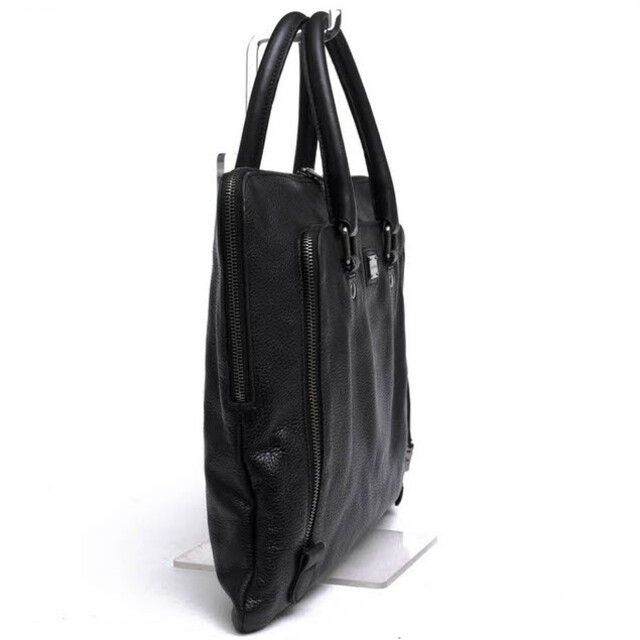 ドルガバ／DOLCE＆GABBANA バッグ ショルダーバッグ 鞄 メンズ 男性 男性用レザー 革 本革 ブラック 黒  シボ革 シュリンクレザー