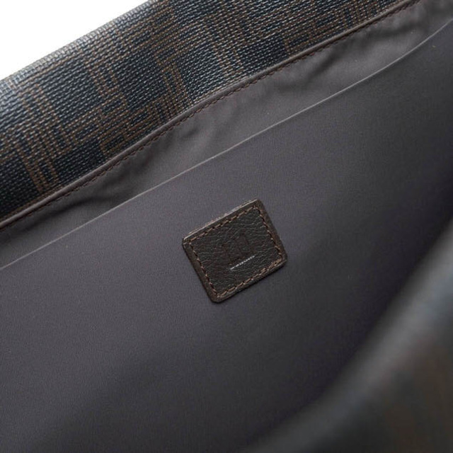 Dunhill(ダンヒル)のダンヒル／Dunhill バッグ トートバッグ 鞄 ハンドバッグ メンズ 男性 男性用PVC レザー 革 ダークブラウン 茶 ブラウン  FO5010A D-EIGHT ディーエイト 定番 メンズのバッグ(トートバッグ)の商品写真
