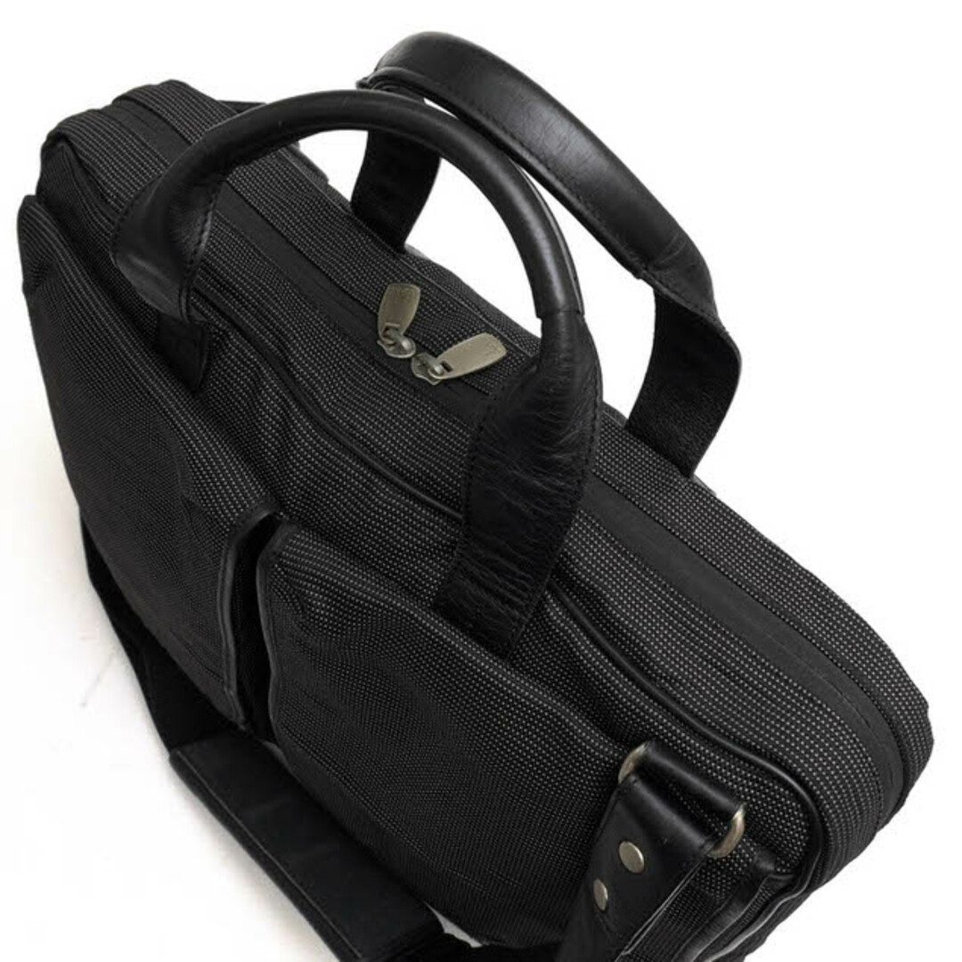 ダンヒル／Dunhill バッグ ブリーフケース ビジネスバッグ 鞄 ビジネス メンズ 男性 男性用ナイロン レザー 革 本革 ブラック 黒  AV6040A AVORITIES アボリティーズ 2WAY ショルダーバッグ