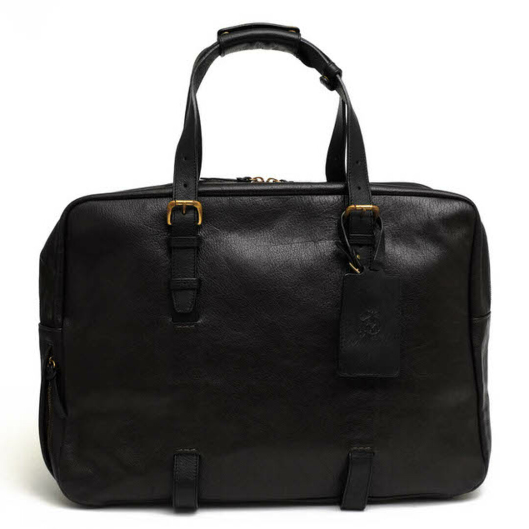 Dunhill(ダンヒル)のダンヒル／Dunhill バッグ ボストンバッグ 鞄 旅行鞄 メンズ 男性 男性用レザー 革 本革 ブラック 黒  L3P225B ENDEAVOUR 24 HOUR BAG エンデバー 24アワーズバッグ シボ革 シュリンクレザー メンズのバッグ(ボストンバッグ)の商品写真