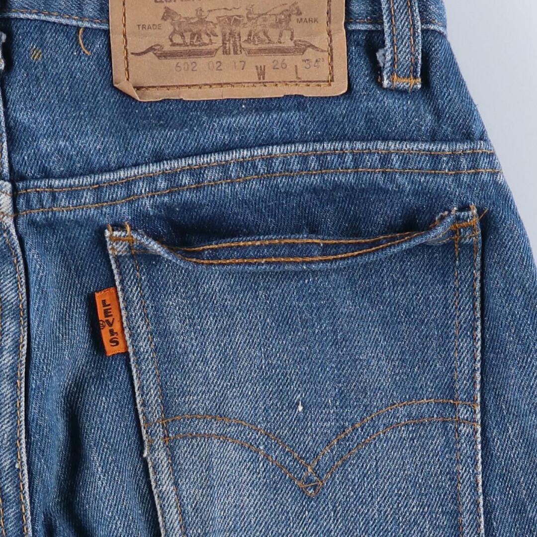 70年代 リーバイス Levi's 602 02 17 ビッグE ジーンズ デニムパンツ レディースM(w25) ヴィンテージ /eaa191848 4