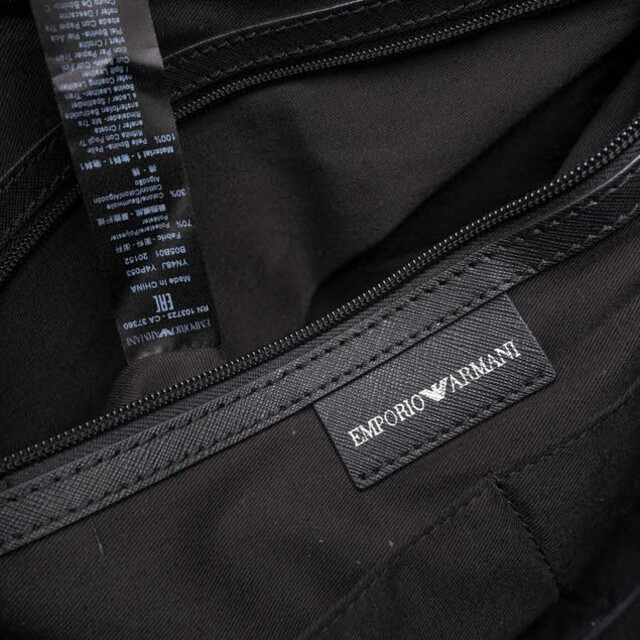 アルマーニ/EMPORIO ARMANI バッグ ブリーフケース ビジネスバッグ 鞄 ビジネス メンズ 男性 男性用PVC レザー 革 グレー 灰色 Y4P053 YN48J