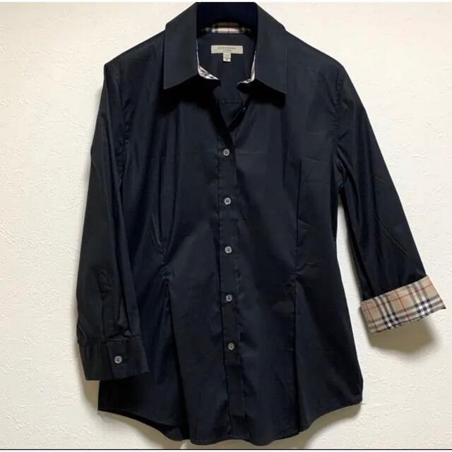 新品未使用】BURBERRY バーバリー ノバチェック シャツ ブラック