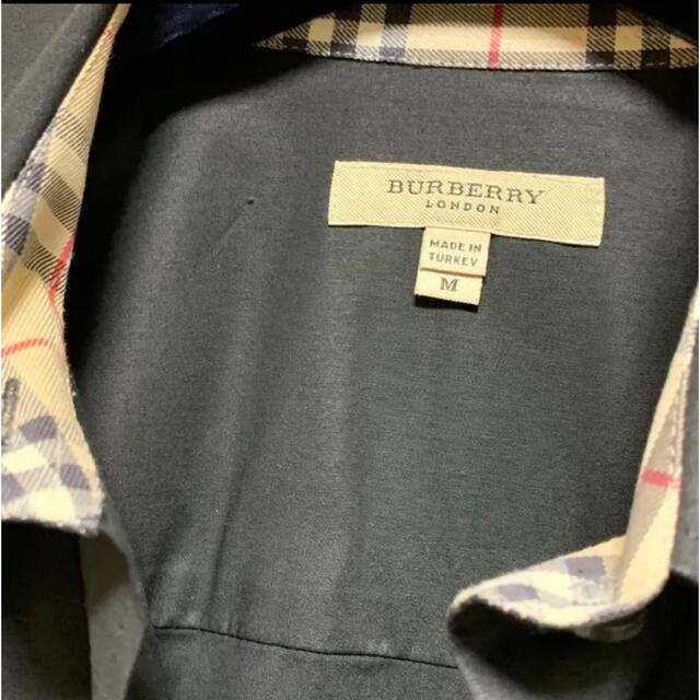新品未使用】BURBERRY バーバリー ノバチェック シャツ ブラック