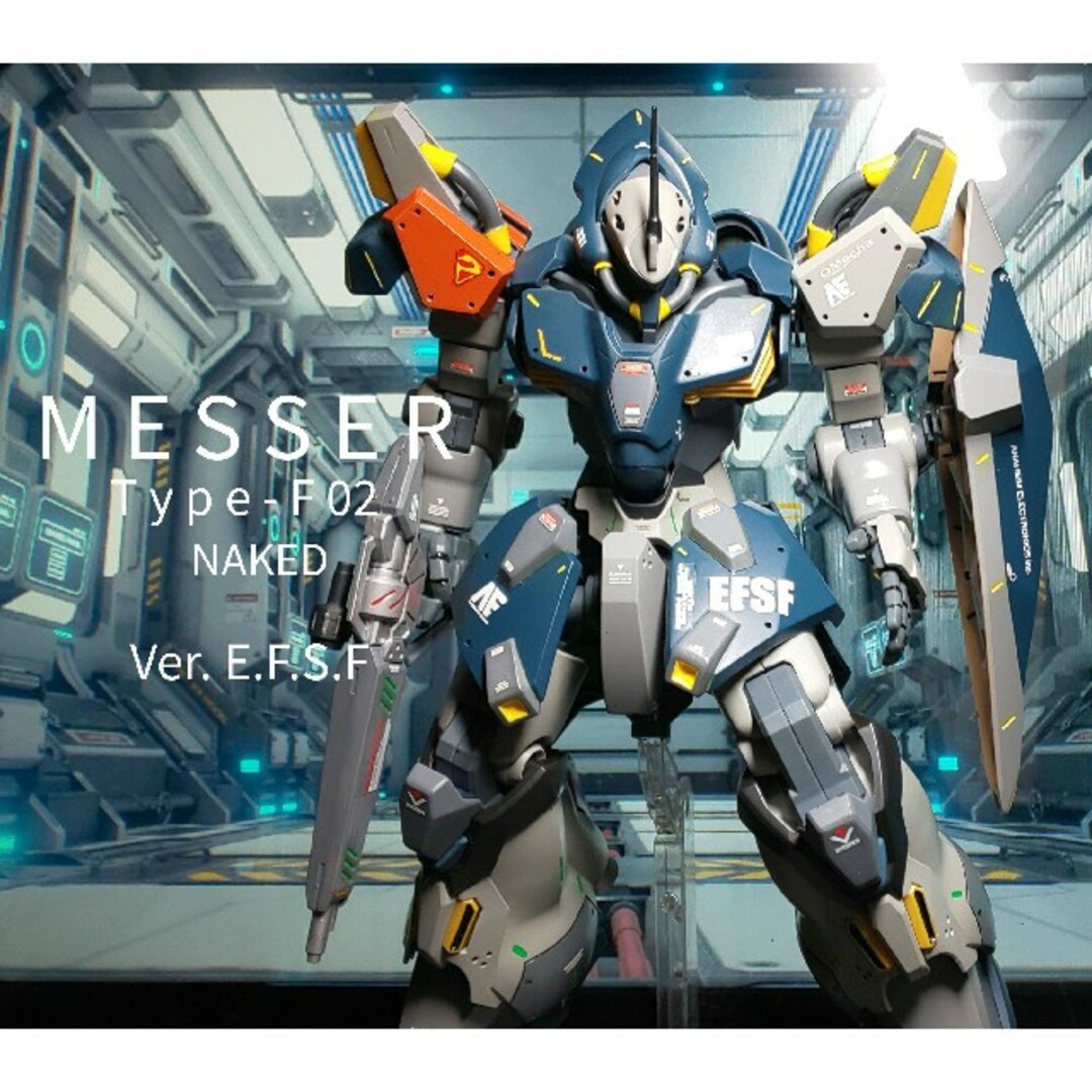 HGUC MESSER メッサ Type-F02 NAKED Type 完成品-eastgate.mk