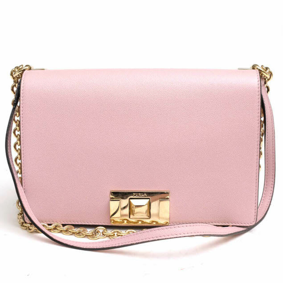 バッグフルラ／FURLA バッグ ショルダーバッグ 鞄 レディース 女性 女性用レザー 革 本革 ピンク  F7791 285028 MIMI MINI CROSSBODY ミミ ミニ クロスボディバッグ フラップ式 定番