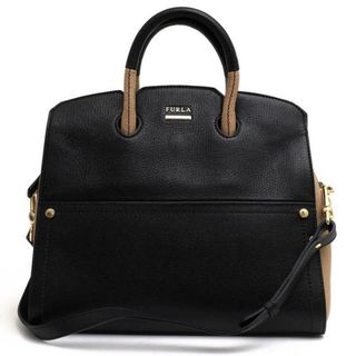 フルラ(Furla)のフルラ／FURLA バッグ トートバッグ 鞄 ハンドバッグ レディース 女性 女性用レザー 革 本革 ブラック 黒  POLARIS M SATCHEL ポラリス 2WAY ショルダーバッグ(トートバッグ)