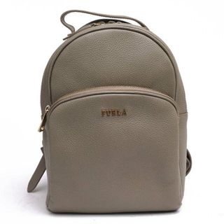 フルラ(Furla)のフルラ／FURLA リュック バッグ バックパック レディース 女性 女性用レザー 革 本革 ベージュ  FRIDA M フリーダ エム シボ革 シュリンクレザー(リュック/バックパック)