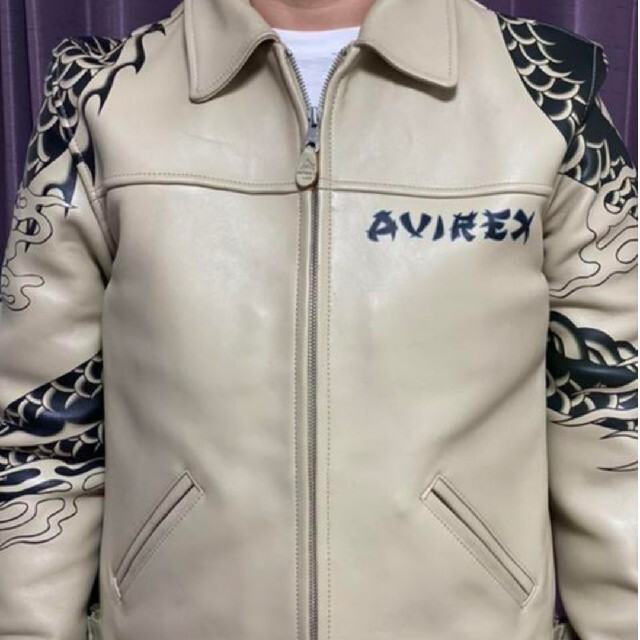 アウトレット 美品 値下げAVIREX アヴィレックス スネーク&ドラゴン