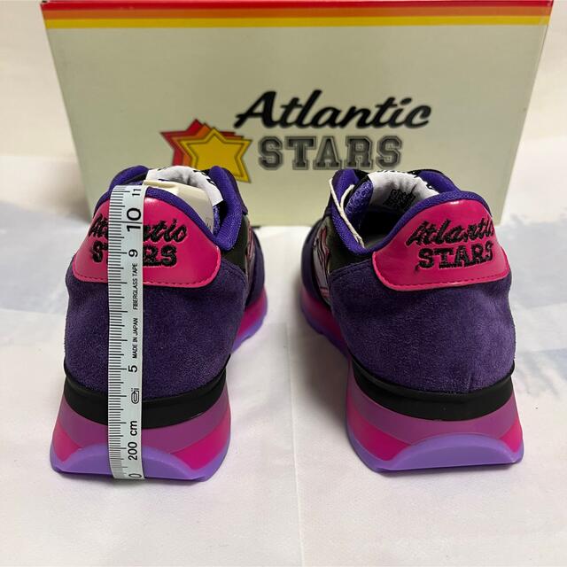 Atlantic STARS(アトランティックスターズ)の新品未使用！Atlantic Starsパープル系マルチカラー　wEU36 レディースの靴/シューズ(スニーカー)の商品写真