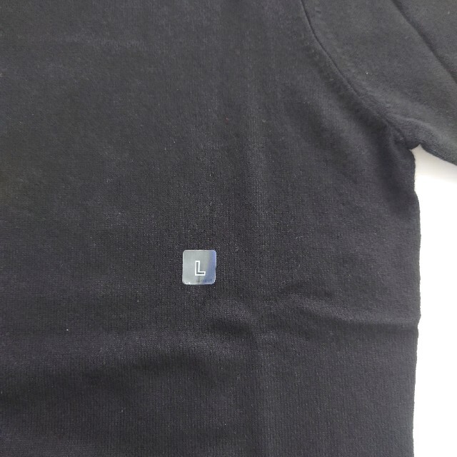 UNIQLO(ユニクロ)のユニクロ カシミヤ タートルネック セーター ブラック L 新品 レディースのトップス(ニット/セーター)の商品写真