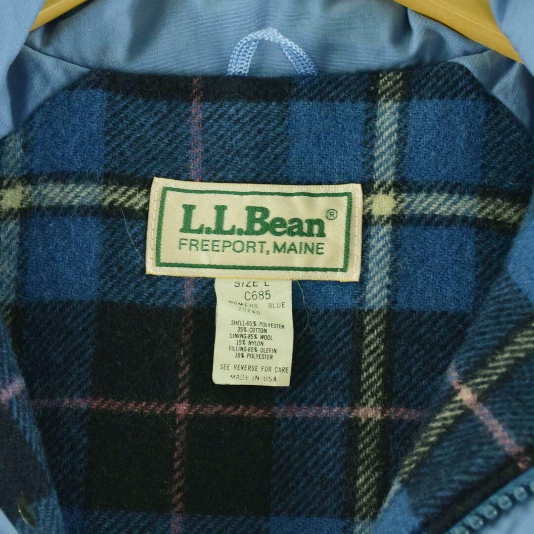L.L.Bean(エルエルビーン)の古着 80年代 エルエルビーン L.L.Bean マウンテンパーカー コート USA製 レディースL ヴィンテージ /eaa170333 レディースのジャケット/アウター(その他)の商品写真