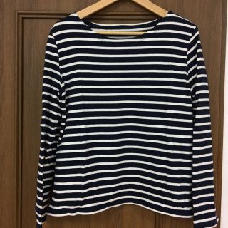 プチバトー(PETIT BATEAU)のプチバトー ボーダーカットソー レディース(カットソー(長袖/七分))