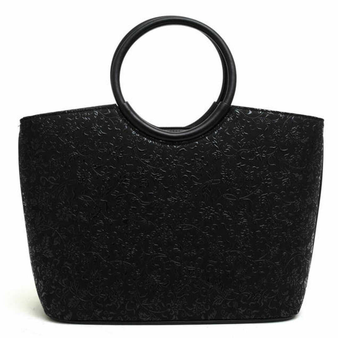 印傳屋 印伝/INDEN-YA バッグ トートバッグ 鞄 ハンドバッグ レディース 女性 女性用レザー 革 本革 ブラック 黒 6341 漆塗り | フリマアプリ ラクマ