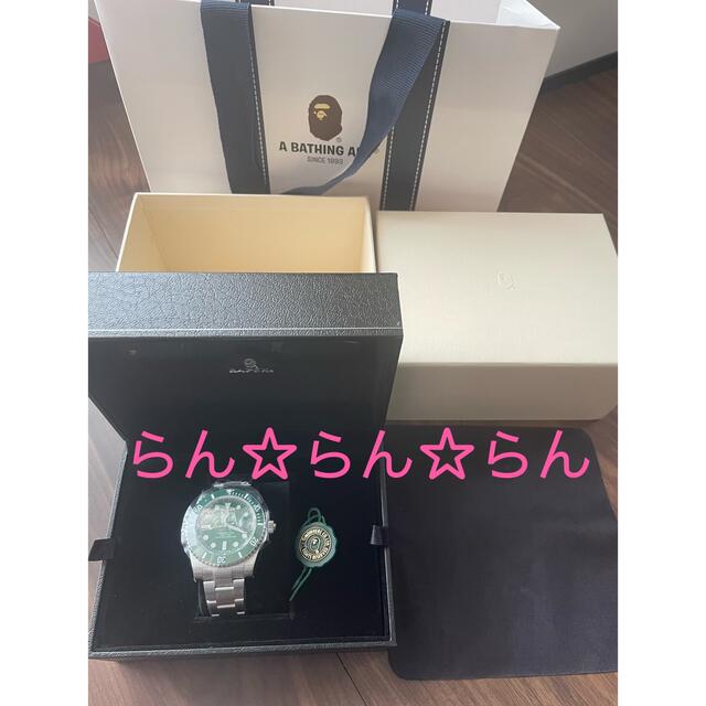 BAPE TYPE 1 BAPEX 腕時計2022年 緑