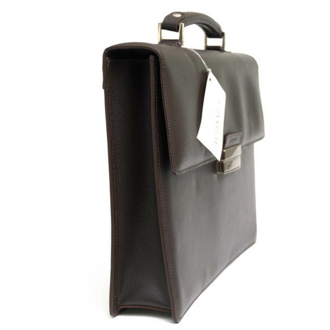 ルタヌア／LE TANNEUR バッグ ブリーフケース ビジネスバッグ 鞄 ビジネス メンズ 男性 男性用レザー 革 本革 ダークブラウン 茶 ブラウン  TCE4140 M2 フラップ式