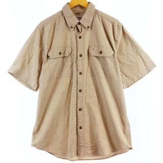 カーハート(carhartt)の古着 カーハート Carhartt RELAXED FIT ボタンダウン 半袖 ワークシャツ メンズL /eaa251743(シャツ)