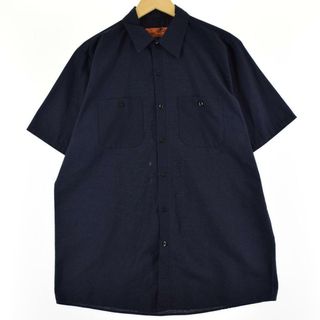 レッドキャップ(RED KAP)の古着 レッドキャップ Red kap 半袖 ワークシャツ メンズL /eaa252167(シャツ)