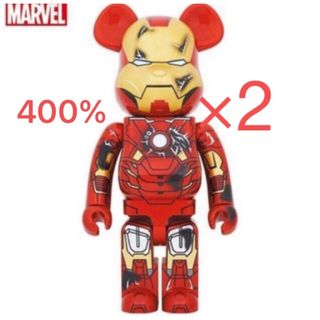 メディコムトイ(MEDICOM TOY)のBE@RBRICK IRON MAN MARK VII DAMAGE 400％(その他)