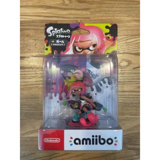 新品未開封　スプラトゥーン　ガール　ネオンピンク　amiibo (ゲームキャラクター)