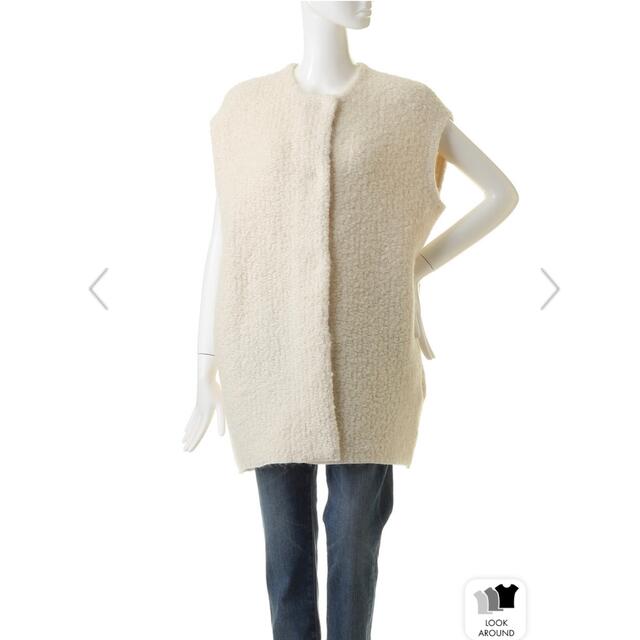 ADAWAS(アダワス)のADAWAS  アダワス　ALPACA LOOP COCOON VEST レディースのトップス(ベスト/ジレ)の商品写真