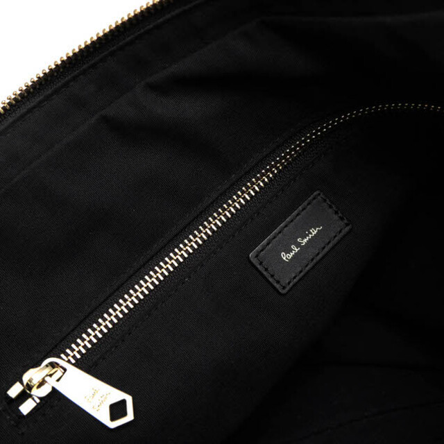 ポールスミス／Paul Smith バッグ ブリーフケース ビジネスバッグ 鞄 ビジネス メンズ 男性 男性用レザー 革 本革 ブラック 黒  マルチストライプ