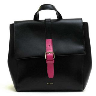 ポールスミス(Paul Smith)のポールスミス／Paul Smith リュック バッグ バックパック レディース 女性 女性用レザー 革 本革 ブラック 黒  PWN821 カラードチップ(リュック/バックパック)