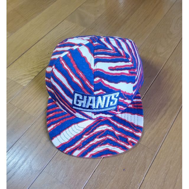 キャップ90s Vintage Zubaz GIANTS Snapback Cap