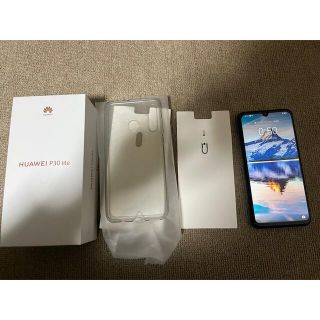 ファーウェイ(HUAWEI)のHUAWEI P30 lite 64GB  SIMフリー ピーコックブルー(スマートフォン本体)