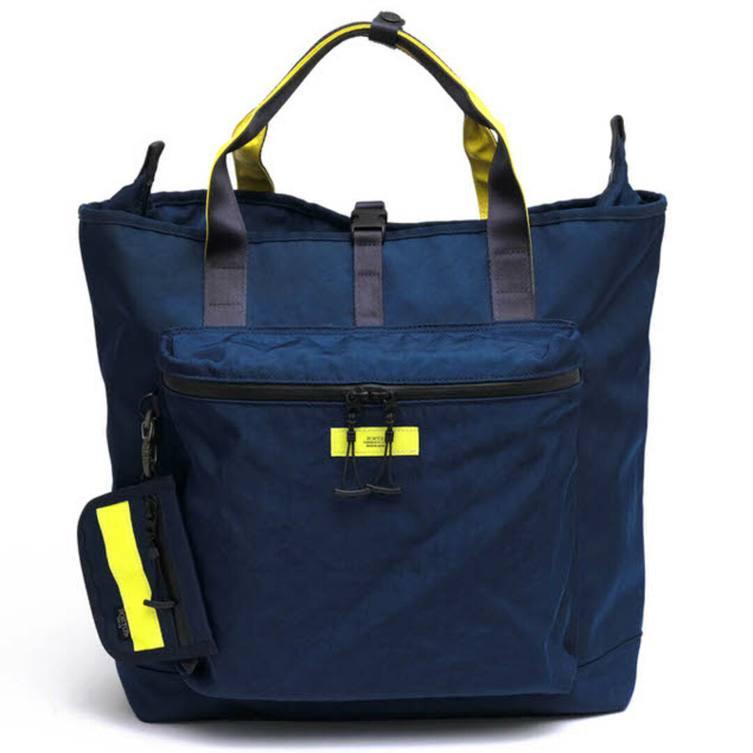ポーター 吉田カバン/PORTER バッグ トートバッグ 鞄 ハンドバッグ メンズ 男性 男性用ナイロン ブルー 青 828-05311 REFLECT 2WAY TOTE BAG リフレクト 2WAY リュック ノートPC収納可 | フリマアプリ ラクマ