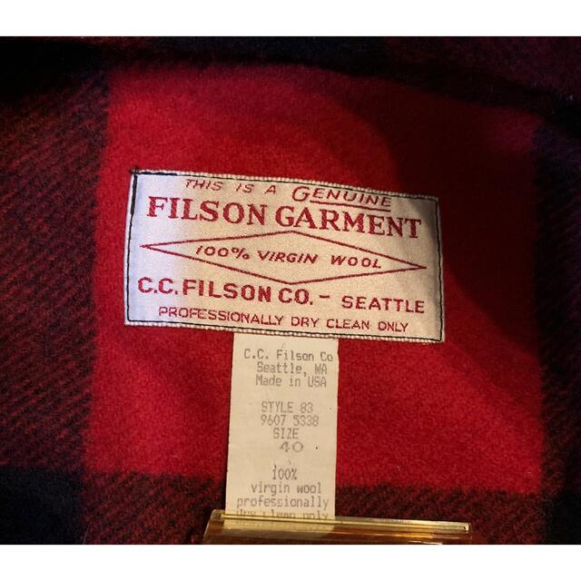 FILSON(フィルソン)のFILSON フィルソン マッキーノ ダブルUSA製 40サイズ メンズのジャケット/アウター(その他)の商品写真