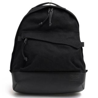 ポーター(PORTER)のポーター 吉田カバン／PORTER リュック バッグ バックパック メンズ 男性 男性用コットン 綿 キャンバス レザー 革 ブラック 黒  324-04082 LOCAL DAY PACK ローカル ウォッシュ加工 ノートPC収納可 デイパック(バッグパック/リュック)