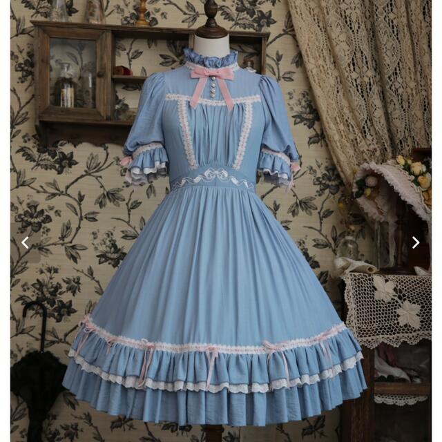 星箱works ベルスーズシリーズ ワンピース メイド服 エプロン すずらん