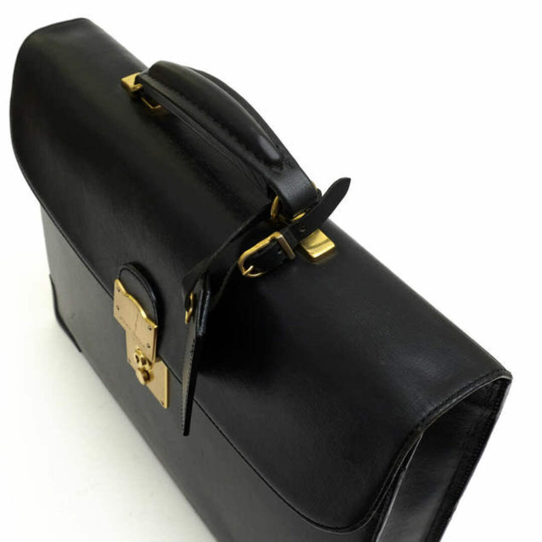 ソメスサドル／SOMES SADDLE バッグ ブリーフケース ビジネスバッグ 鞄 ビジネス メンズ 男性 男性用レザー 革 本革 ブラック 黒  エグゼクティブシリーズ 3