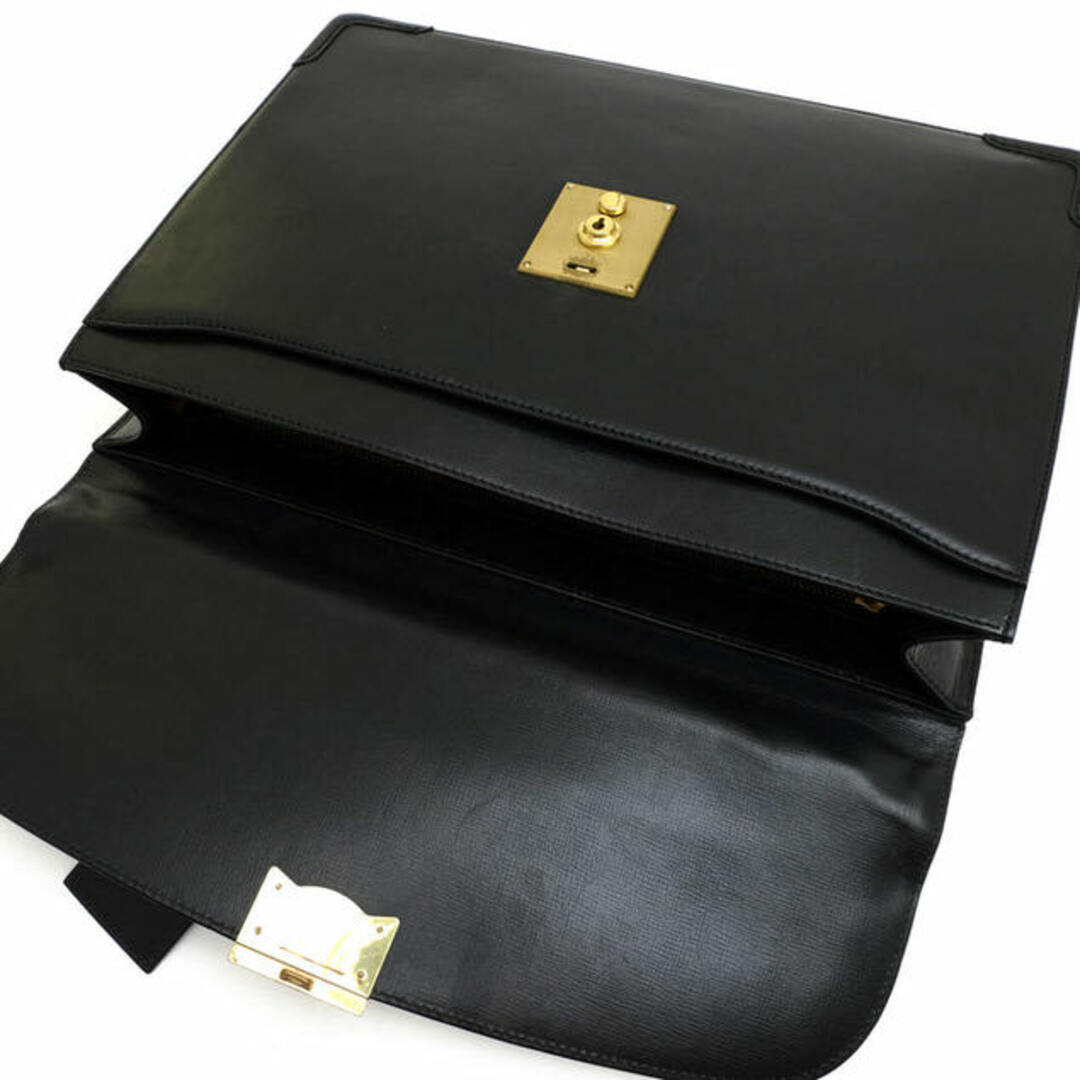 ソメスサドル／SOMES SADDLE バッグ ブリーフケース ビジネスバッグ 鞄 ビジネス メンズ 男性 男性用レザー 革 本革 ブラック 黒  エグゼクティブシリーズ 6
