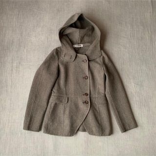 ジルサンダー(Jil Sander)の美品 JILSANDER カシミヤ混 ウールジャケット 34 ジルサンダー(ニット/セーター)