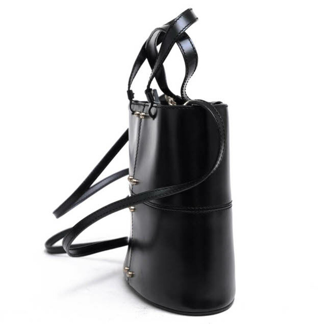 トッズ／TOD'S バッグ ハンドバッグ 鞄 トートバッグ レディース 女性 女性用レザー 革 本革 ブラック 黒  シボ革 シュリンクレザー