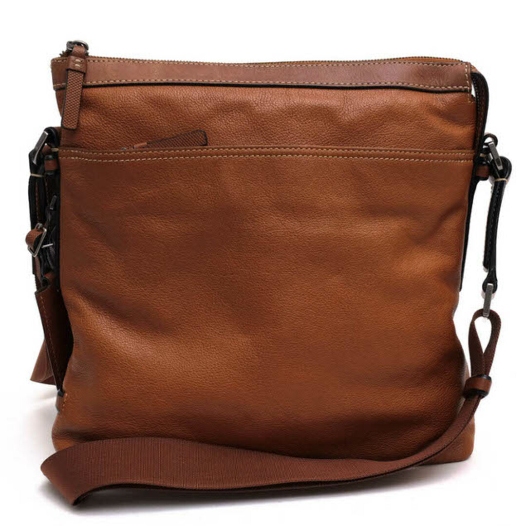 トゥミ／TUMI バッグ ショルダーバッグ 鞄 メンズ 男性 男性用レザー 革 本革 ブラウン 茶 68901TN Mission Bartlett  Crossbody ミッション バートレット クロスボディ シボ革 シュリンクレザー | フリマアプリ ラクマ