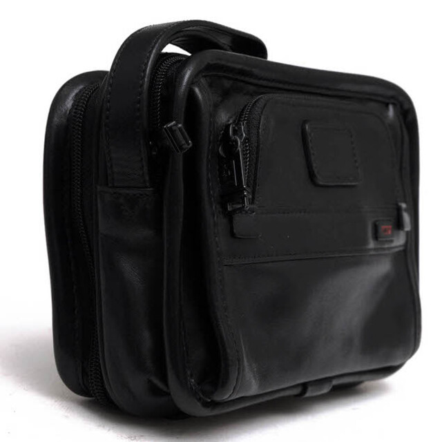 トゥミ／TUMI バッグ セカンドバッグ クラッチバッグ 鞄 メンズ 男性 男性用レザー 革 本革 ブラック 黒  92190 DH Alpha Leather Travel Kit アルファ レザー トラベル キット トラベルポーチ