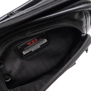 トゥミ／TUMI バッグ セカンドバッグ クラッチバッグ 鞄 メンズ 男性 男性用レザー 革 本革 ブラック 黒  92190 DH Alpha Leather Travel Kit アルファ レザー トラベル キット トラベルポーチ