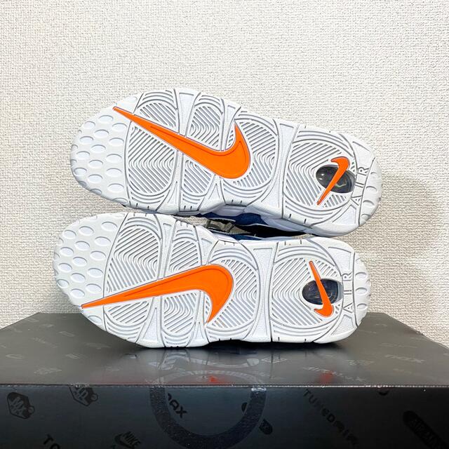 NIKE(ナイキ)の美品希少! ナイキ エアモアアップテンポ モアテン デニム 24cm レア完売 レディースの靴/シューズ(スニーカー)の商品写真