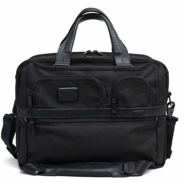 トゥミ／TUMI バッグ ブリーフケース ビジネスバッグ 鞄 ビジネス メンズ 男性 男性用ナイロン レザー 革 本革 ブラック 黒  26145D2 Alpha FXT T-Pass Expandable Laptop Brief 2WAY ショルダーバッグ