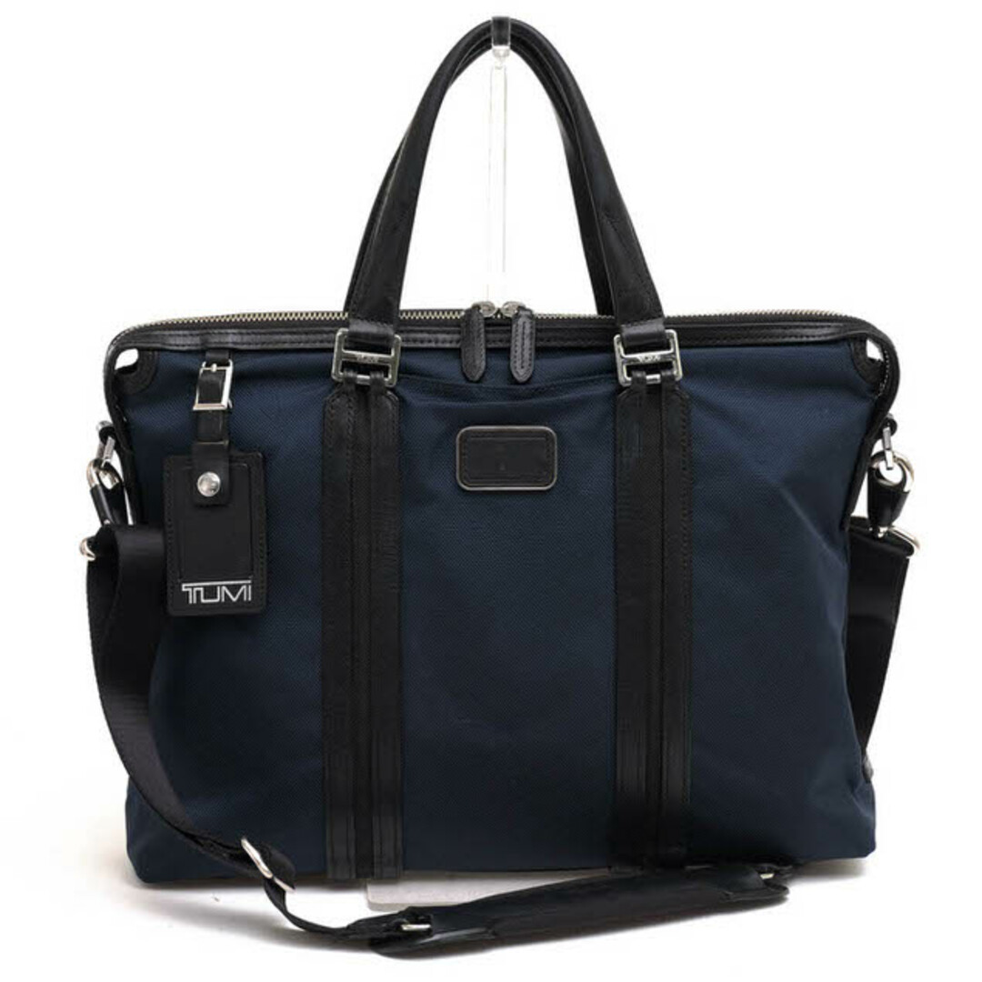 超美品 トゥミ TUMI ビジネスバッグ ぺブルレザー 01-21070503