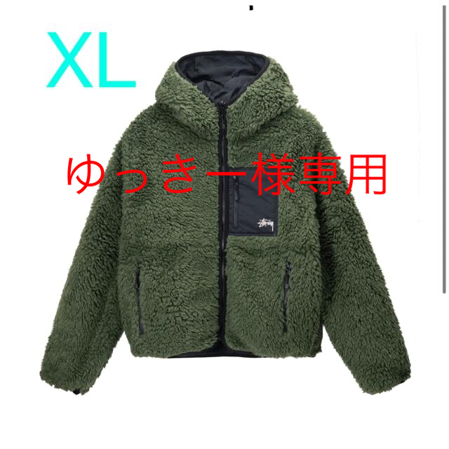 新品未使用　ステューシー　SHERPA JACKET XLステューシー